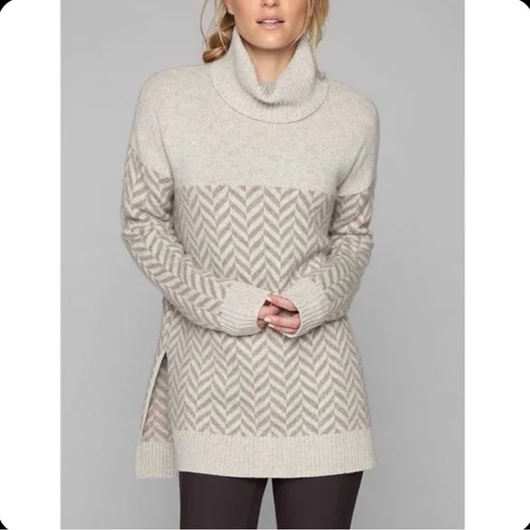 Athleta Sweaters - Athleta Small Turtleneck Sweater Cashmere Wool Ridgecrest